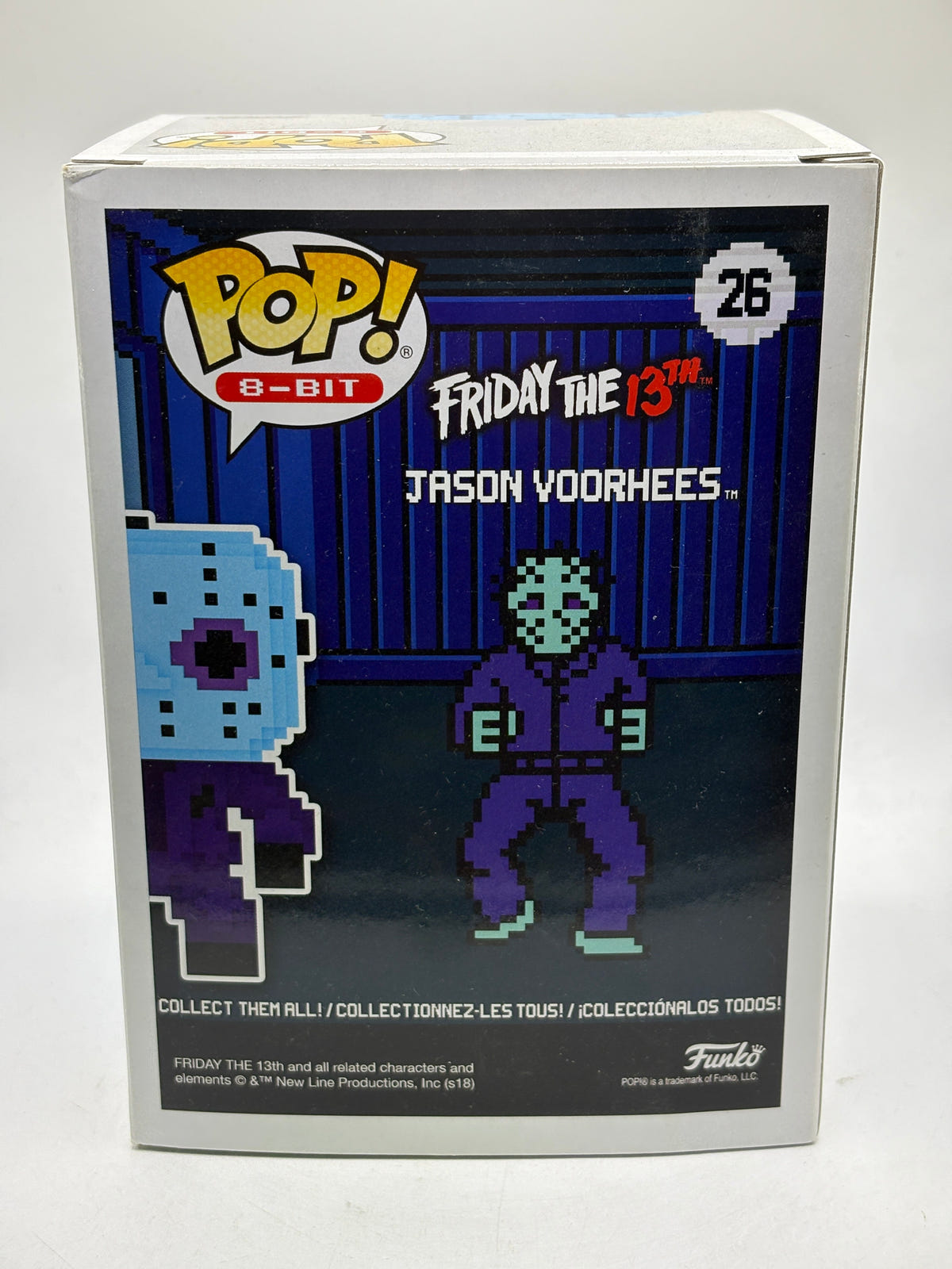Funko POP! 8-Bit Friday the 13th #26 Jason Voorhees FRENLY BRICKS - Open 7 Days image 3