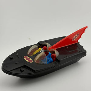 Vintage 1977 Duncan 9.5” Batboat with Batman & Robin Figures Rare FRENLY BRICKS - Open 7 Days