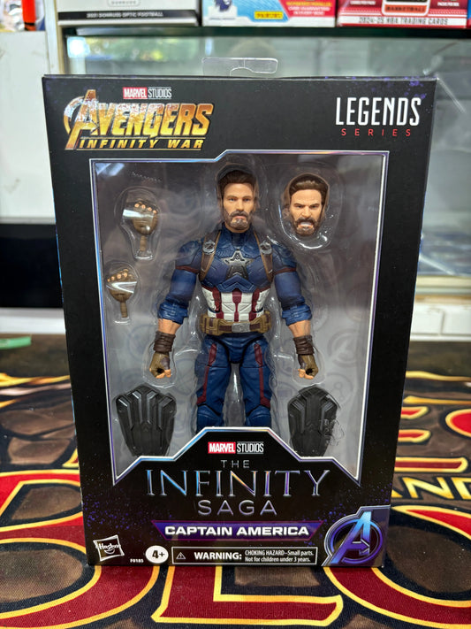 Captain America 6" Fig Avengers Infinity War Legends Series (The Infinity Saga) FRENLY BRICKS - Open 7 Days