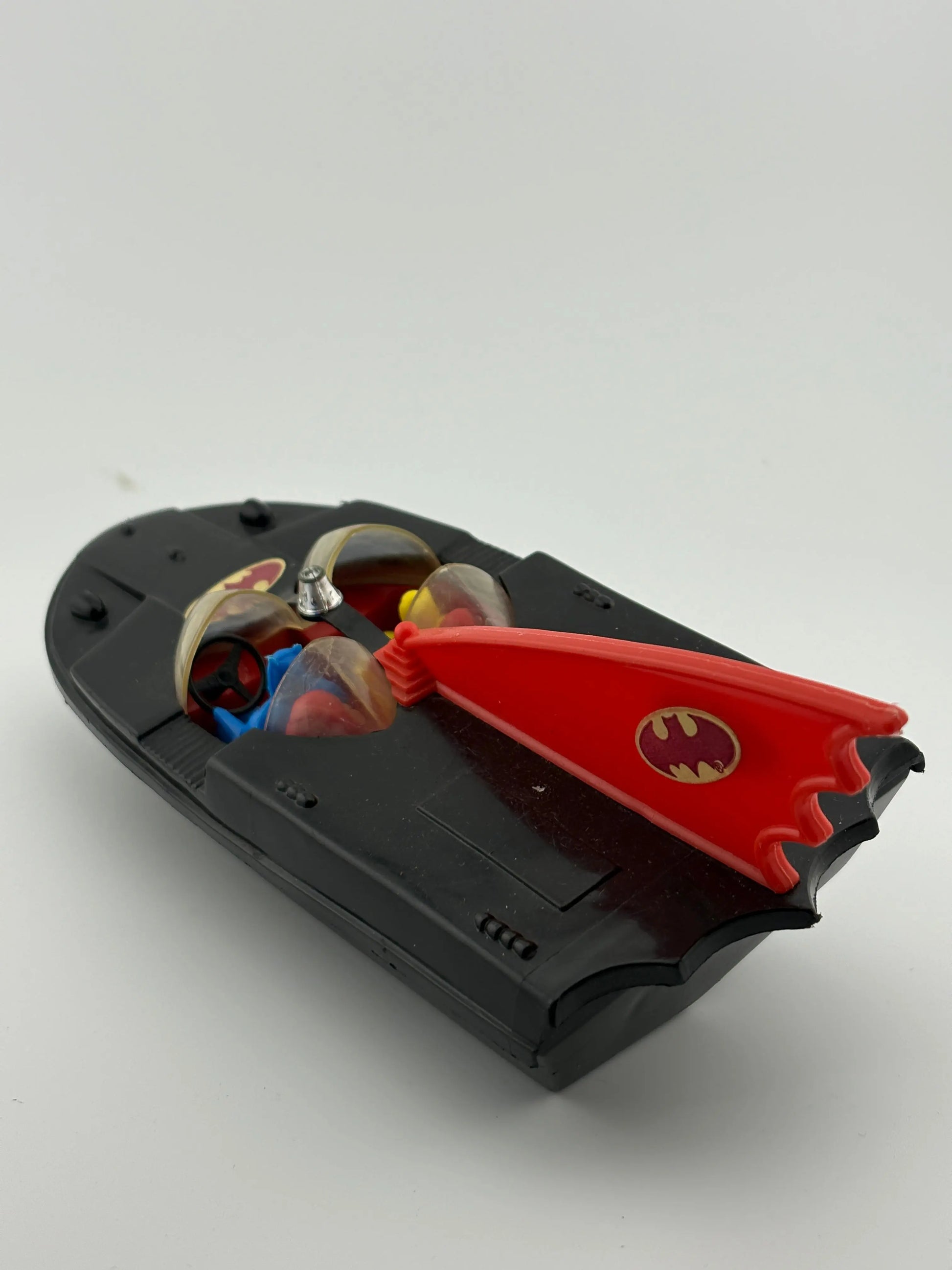 Vintage 1977 Duncan 9.5” Batboat with Batman & Robin Figures Rare FRENLY BRICKS - Open 7 Days