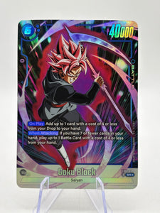 Dragon Ball Super Fusion World - Goku Black FB01-039 SR Alternate Art NM