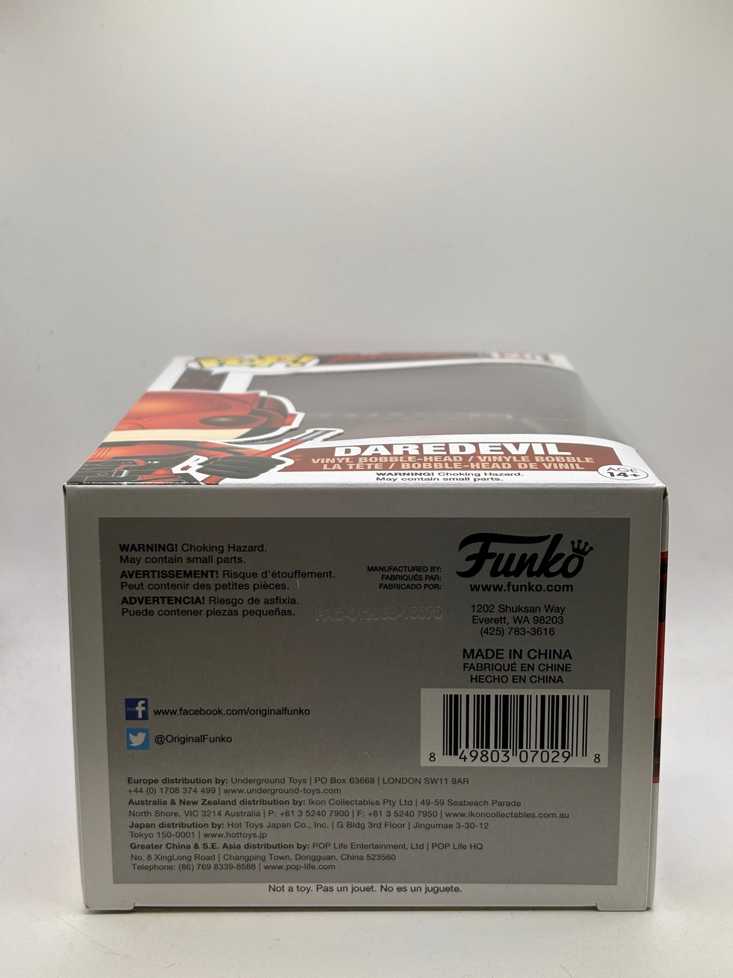 Funko POP! Marvel Daredevil #120 Daredevil Vinyl Bobble-Head