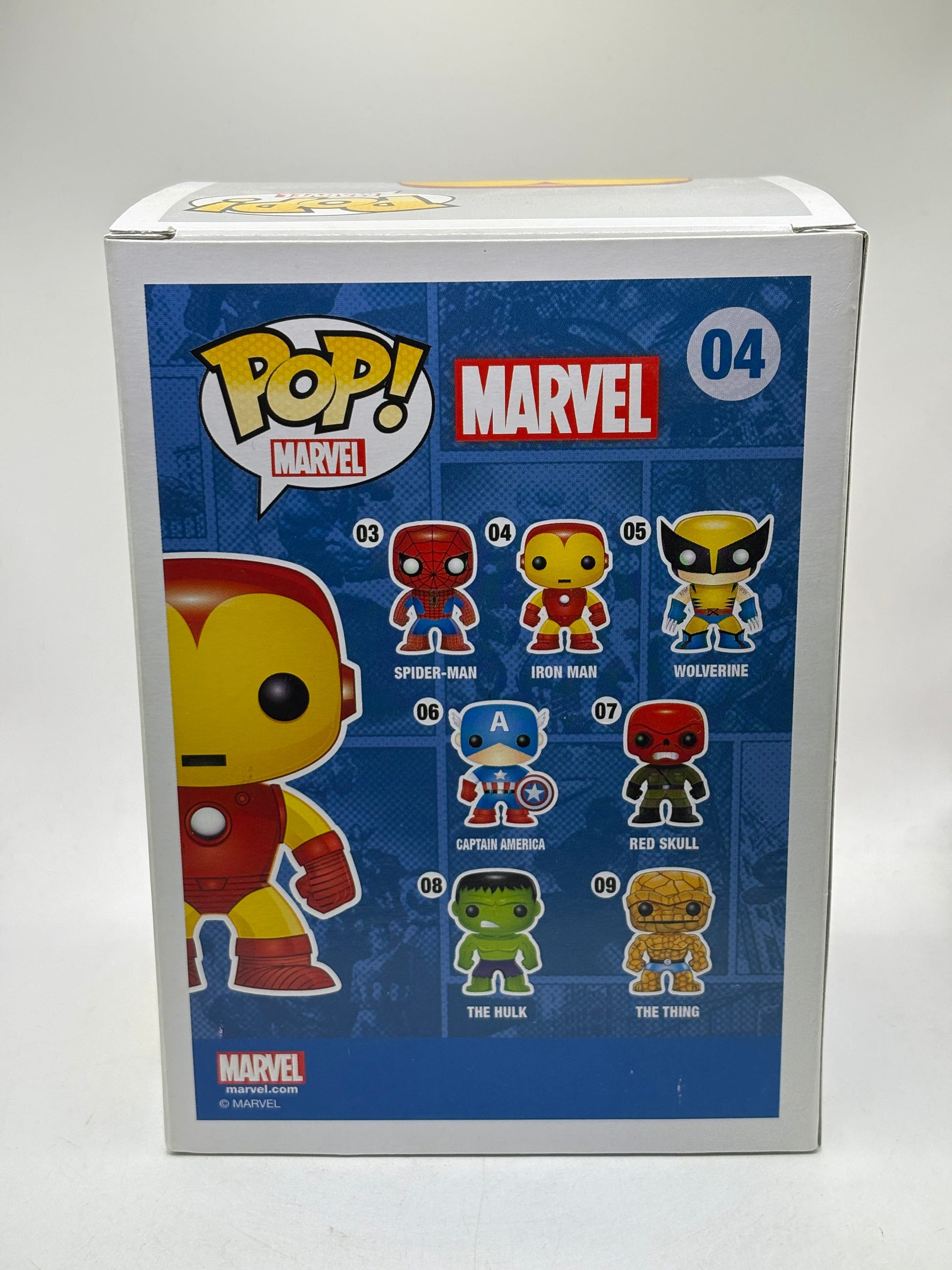 Funko POP! Marvel #04 Iron Man Vinyl Bobble-Head 2015 FRENLY BRICKS - Open 7 Days image 3