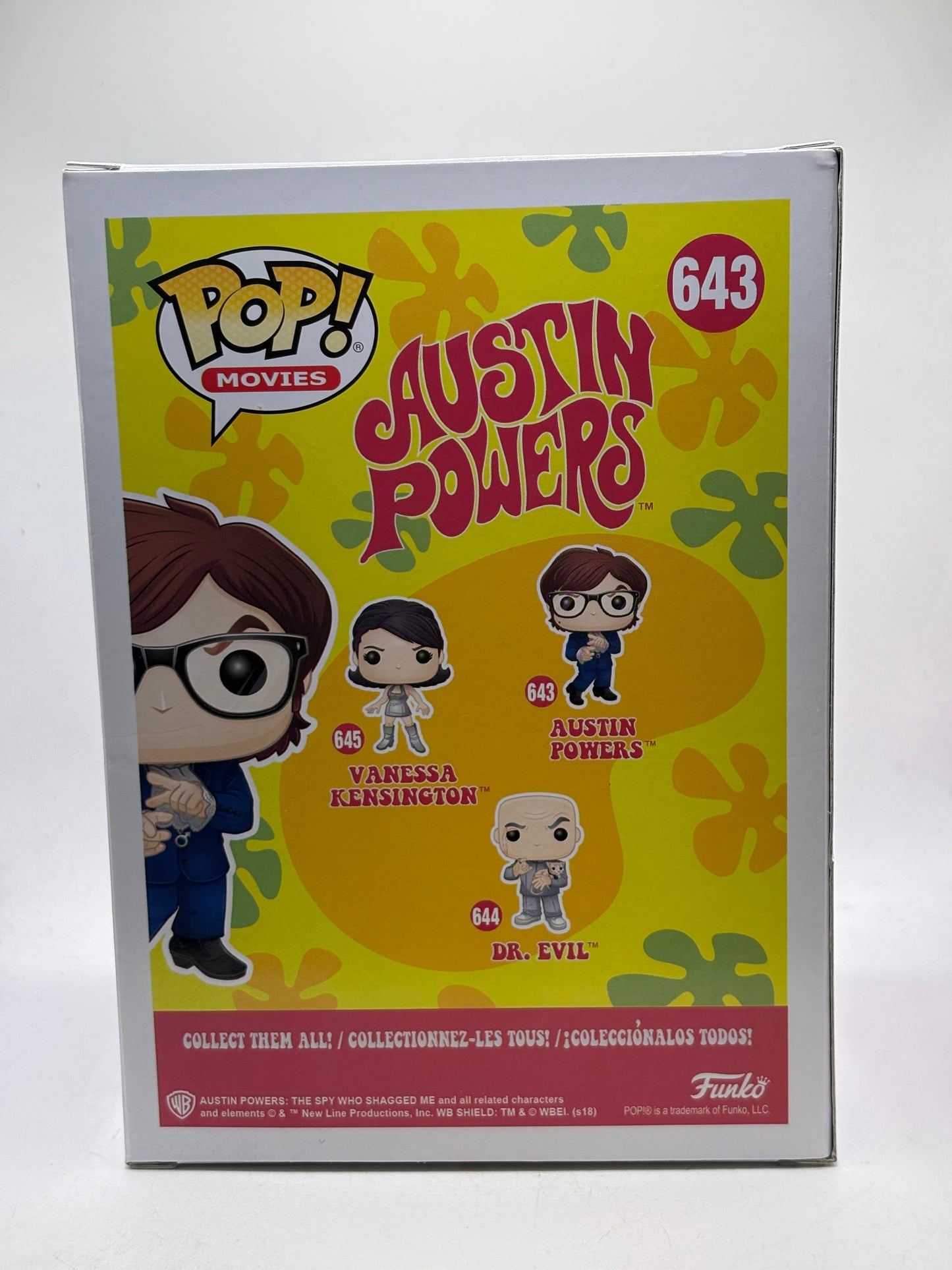 Funko POP! Movies Austin Powers #643 Austin Powers Vinyl Figure
