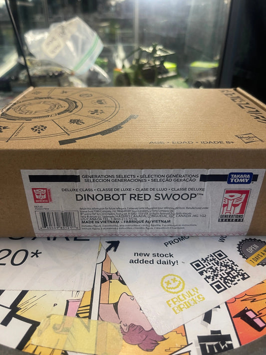 Transformers Generations Selects Deluxe Red Swoop FRENLY BRICKS - Open 7 Days