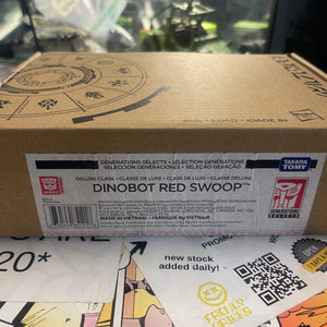 Transformers Generations Selects Deluxe Red Swoop FRENLY BRICKS - Open 7 Days