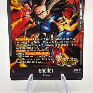 Dragon Ball Super Fusion World - Shallot FS09-01 Leader DB Legends FRENLY BRICKS - Open 7 Days