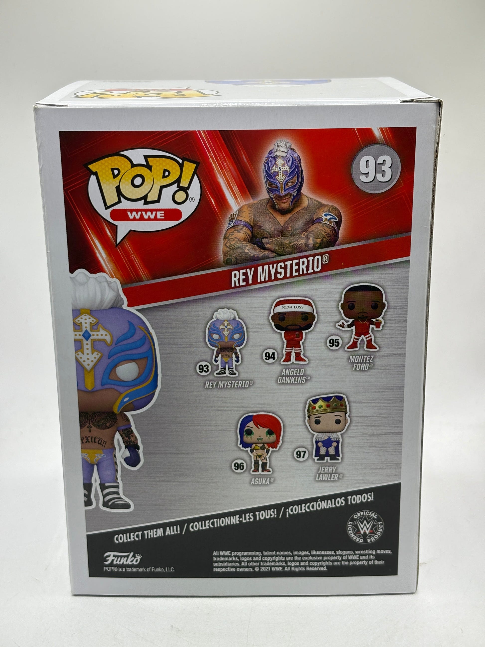 Funko POP! WWE #93 Rey Mysterio Vinyl Figure FRENLY BRICKS - Open 7 Days image 3