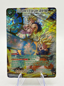 Dragon Ball Super Masters - SS Son Gohan & SSB Vegeta Son Goten, Battle Ready BT22-067 SPR
