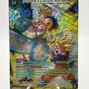 Dragon Ball Super Masters - SS Son Gohan & SSB Vegeta Son Goten, Battle Ready BT22-067 SPR FRENLY BRICKS - Open 7 Days