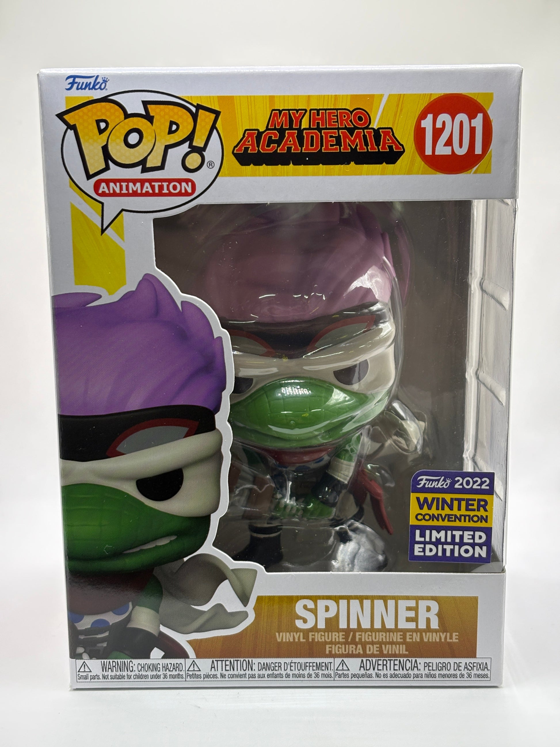 Funko POP! Animation My Hero Academia #1201 Spinner 2022 Winter FRENLY BRICKS - Open 7 Days