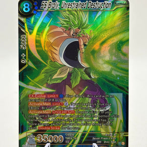 Dragon Ball Super Masters - SS Broly, Unrestrained Destruction BT26-049 SR Gold FRENLY BRICKS - Open 7 Days