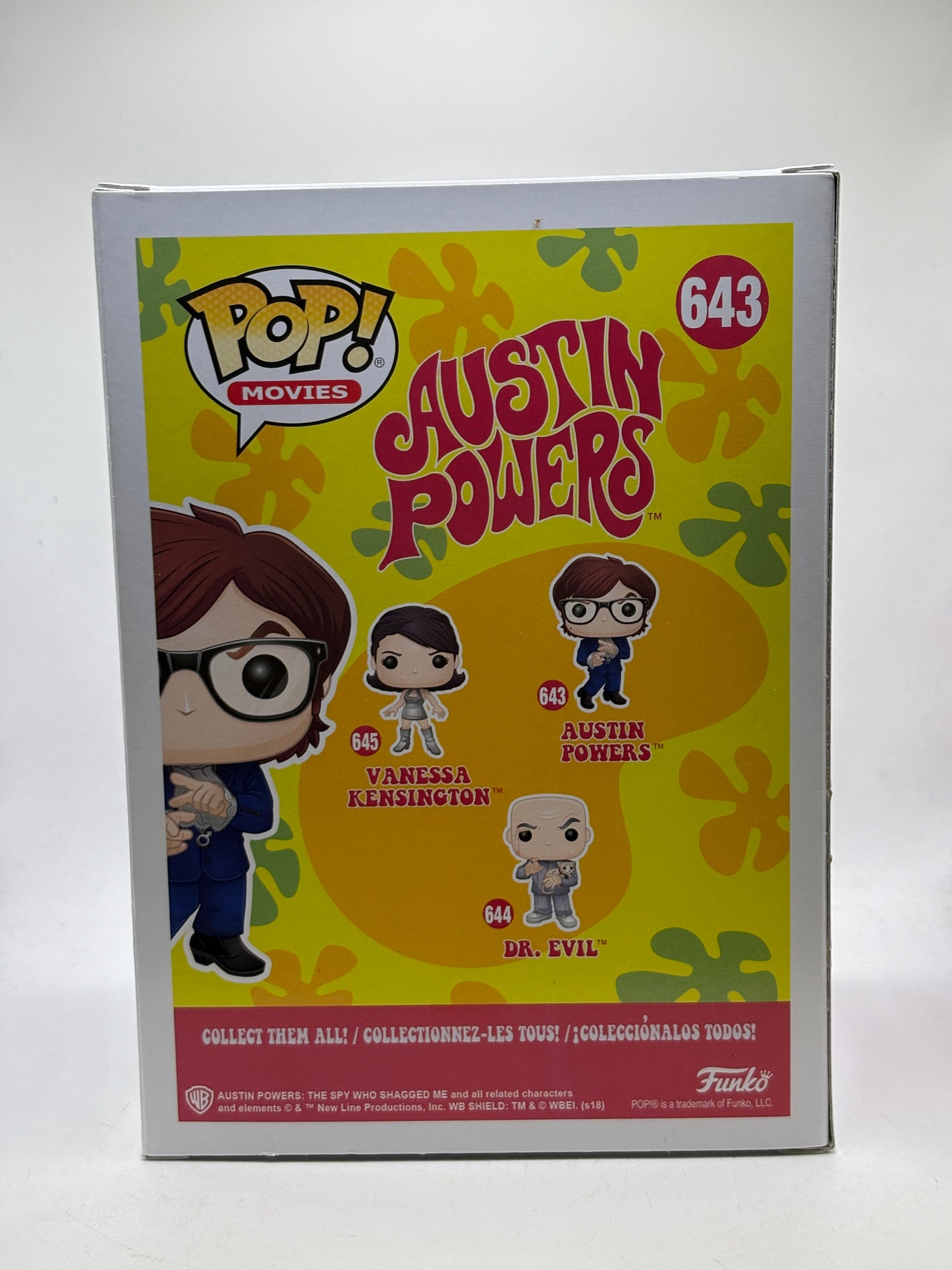 Funko POP! Movies Austin Powers #643 Austin Powers Vinyl Figure