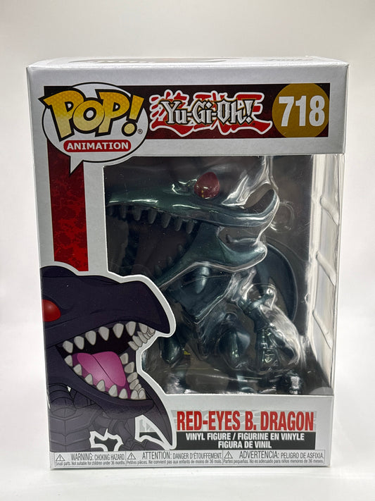 Funko POP! Animation Yu-Gi-Oh! #718 Red-Eyes Black Dragon Vinyl Figure FRENLY BRICKS - Open 7 Days