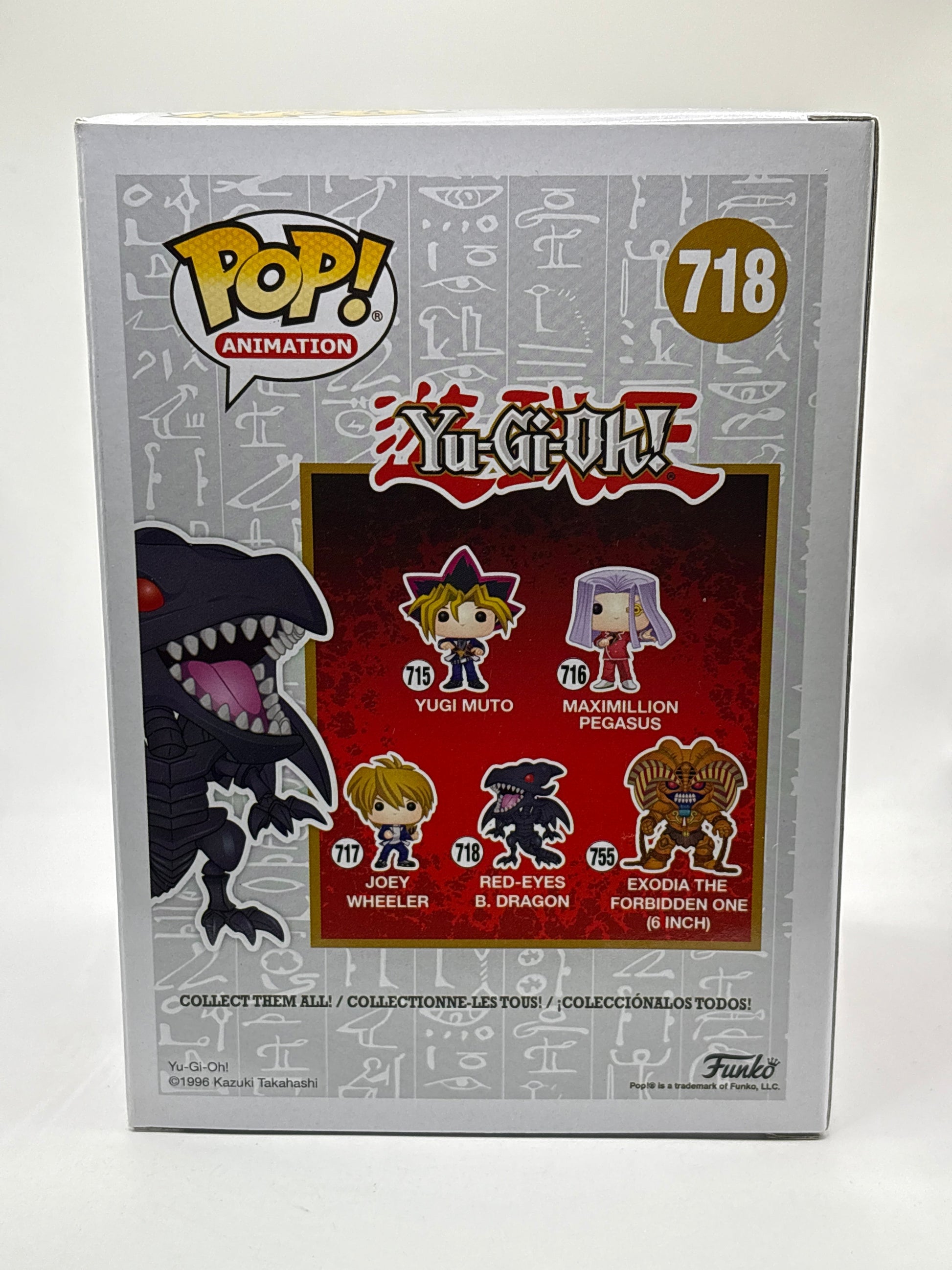 Funko POP! Animation Yu-Gi-Oh! #718 Red-Eyes Black Dragon Vinyl Figure FRENLY BRICKS - Open 7 Days