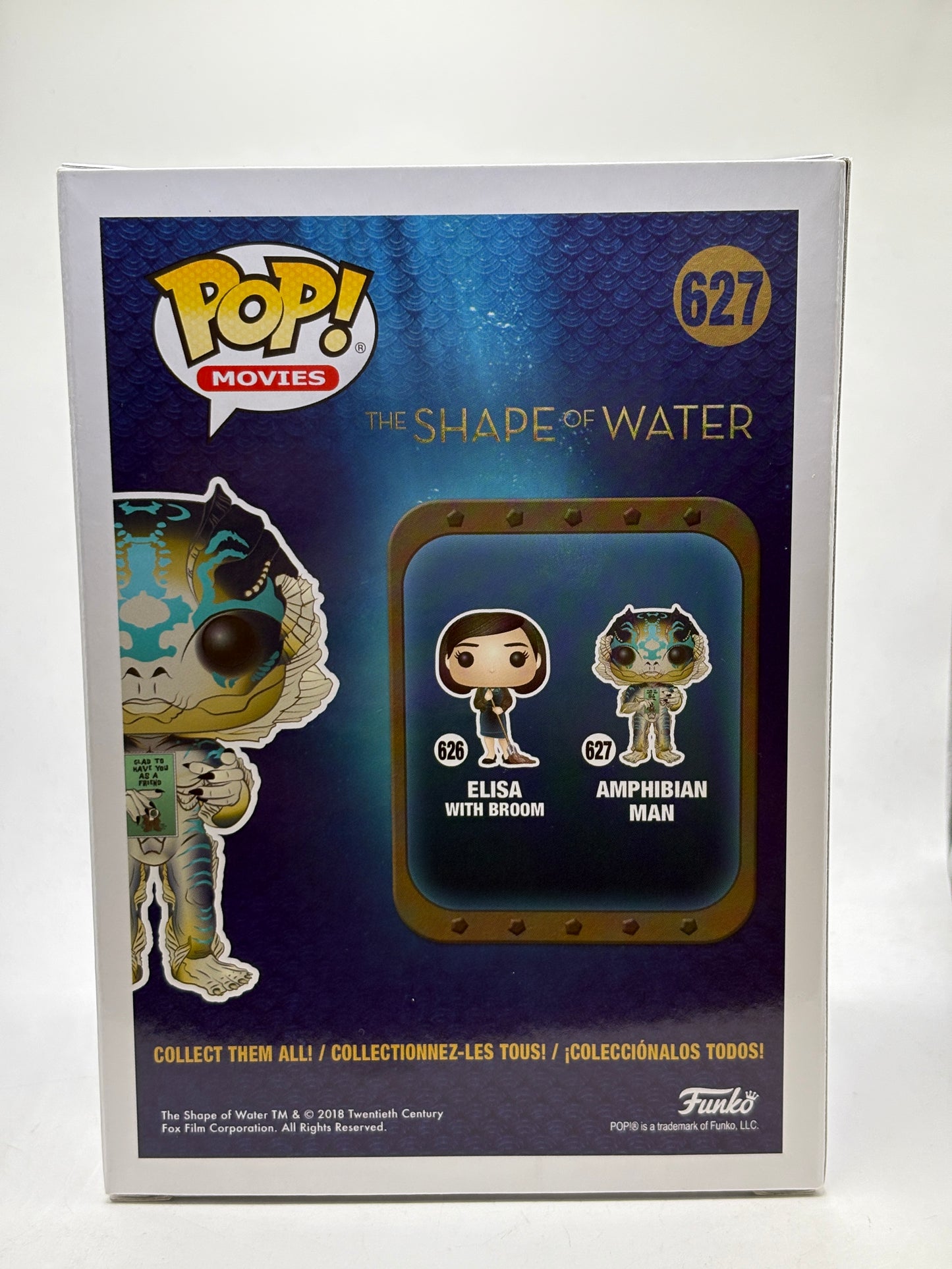 Funko POP! Movies The Shape of Water #627 Amphibian Man Vinyl Figure