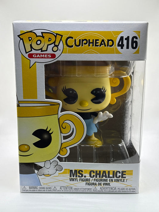 Funko POP! Games Cuphead #416 Ms. Chalice Vinyl Figure FRENLY BRICKS - Open 7 Days