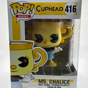 Funko POP! Games Cuphead #416 Ms. Chalice Vinyl Figure FRENLY BRICKS - Open 7 Days