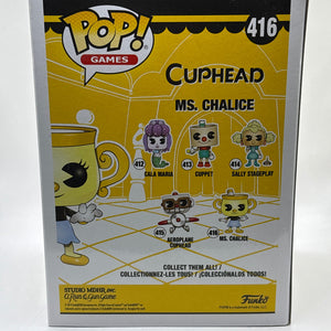 Funko POP! Games Cuphead #416 Ms. Chalice Vinyl Figure FRENLY BRICKS - Open 7 Days