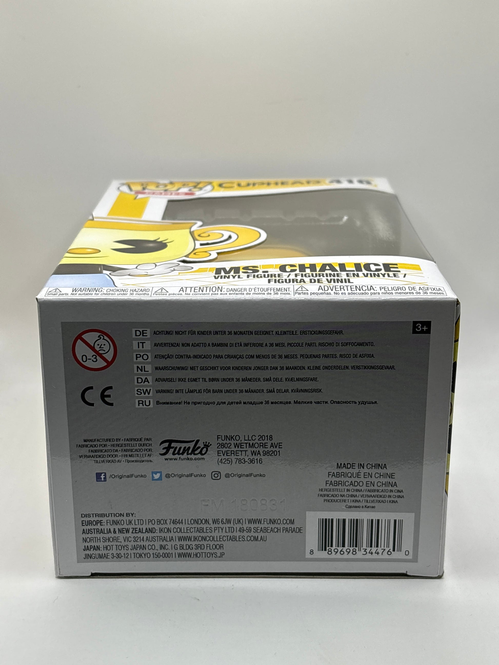 Funko POP! Games Cuphead #416 Ms. Chalice Vinyl Figure FRENLY BRICKS - Open 7 Days