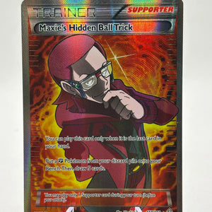 Pokemon TCG XY Primal Clash - Maxie’s Hidden Ball Trick 158/160 Full Art Lp FRENLY BRICKS - Open 7 Days