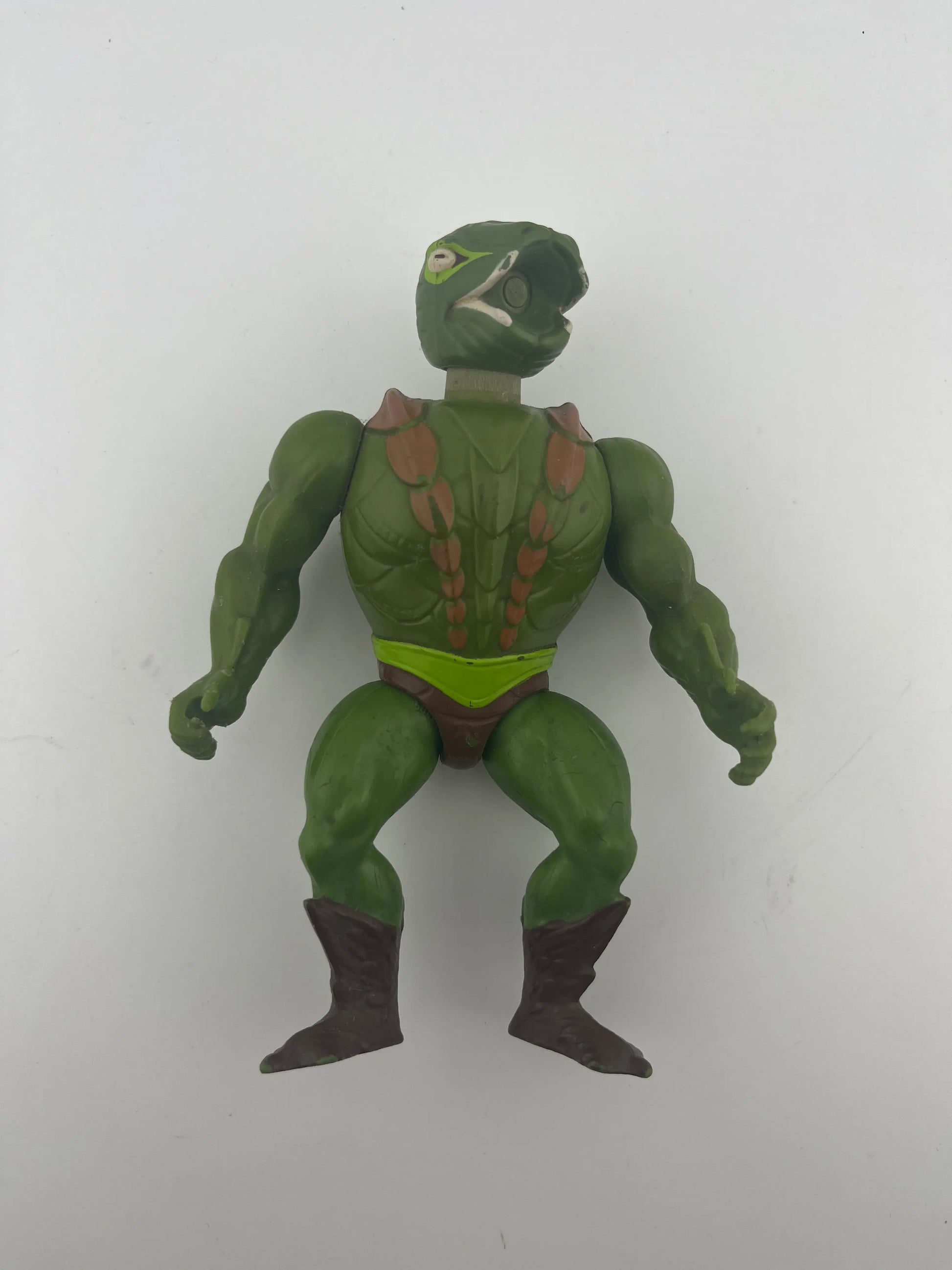 Vintage 1983 Mattel Kobra Khan Masters of the Universe Action Figure MOTU #ONE FRENLY BRICKS - Open 7 Days
