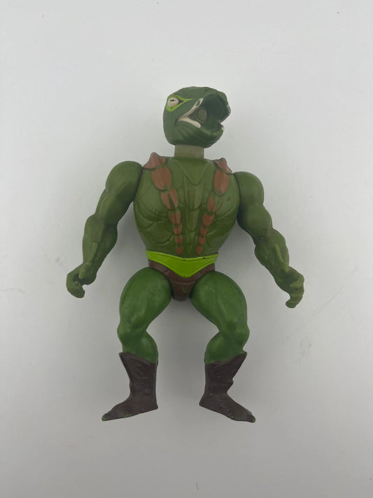 Vintage 1983 Mattel Kobra Khan Masters of the Universe Action Figure MOTU #ONE FRENLY BRICKS - Open 7 Days