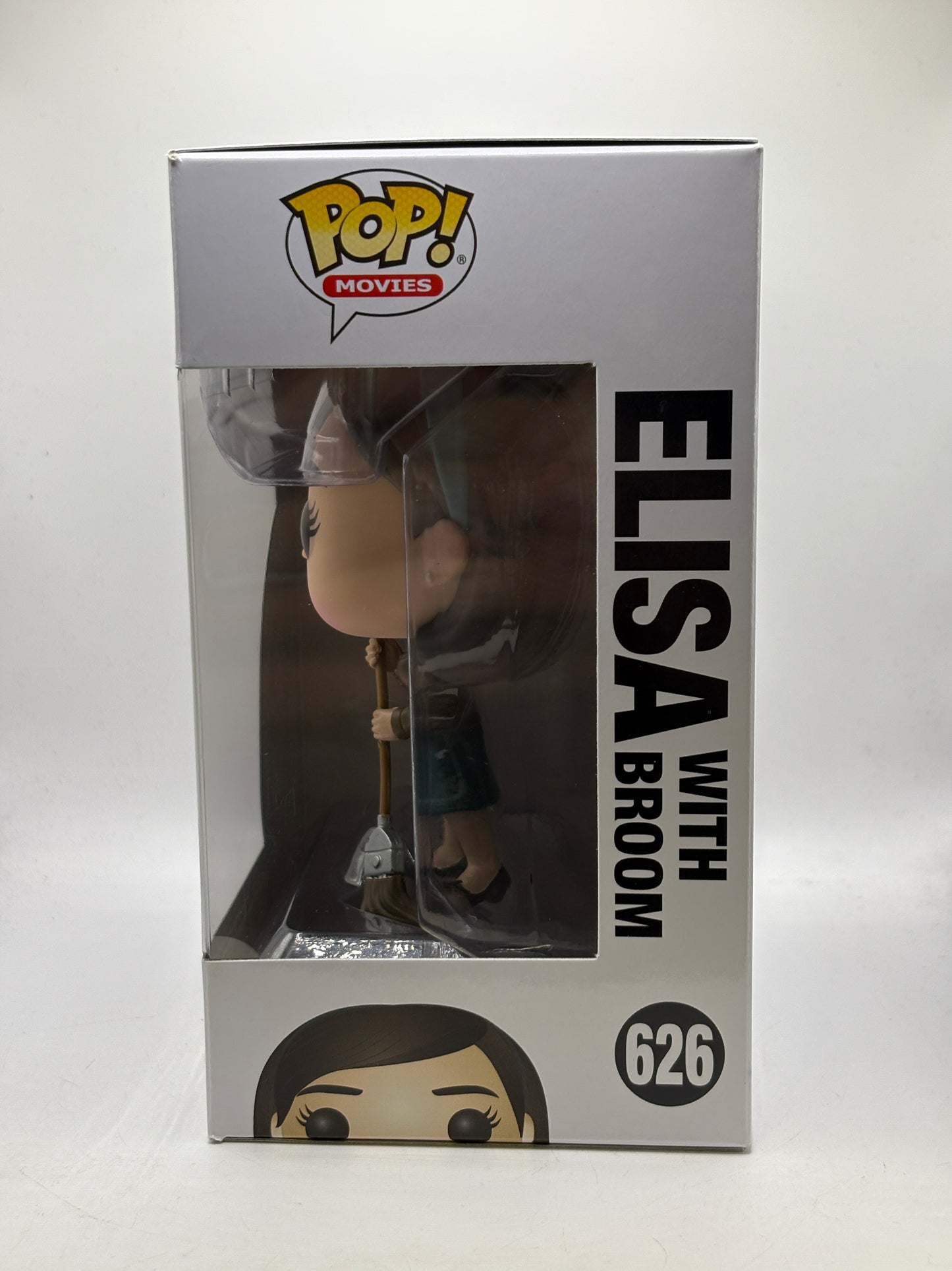 Funko POP! Movies The Shape of Water #626 Elisa with Broom Vinyl Figure