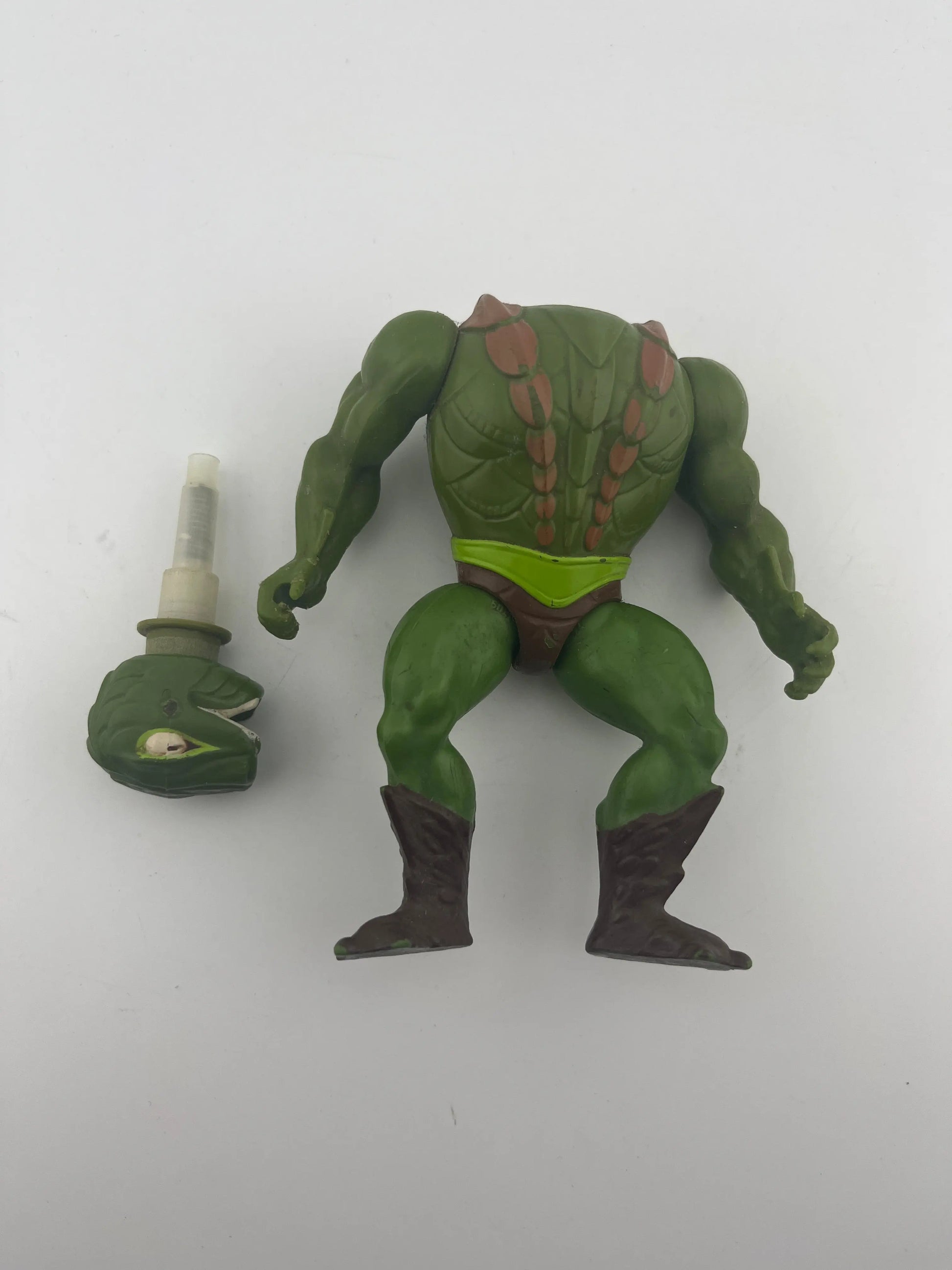 Vintage 1983 Mattel Kobra Khan Masters of the Universe Action Figure MOTU #ONE FRENLY BRICKS - Open 7 Days