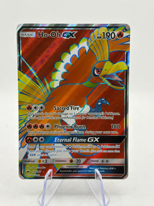 Pokemon TCG Sun Moon Burning Shadows - Ho-Oh GX 131/147 Full Art LP (1)