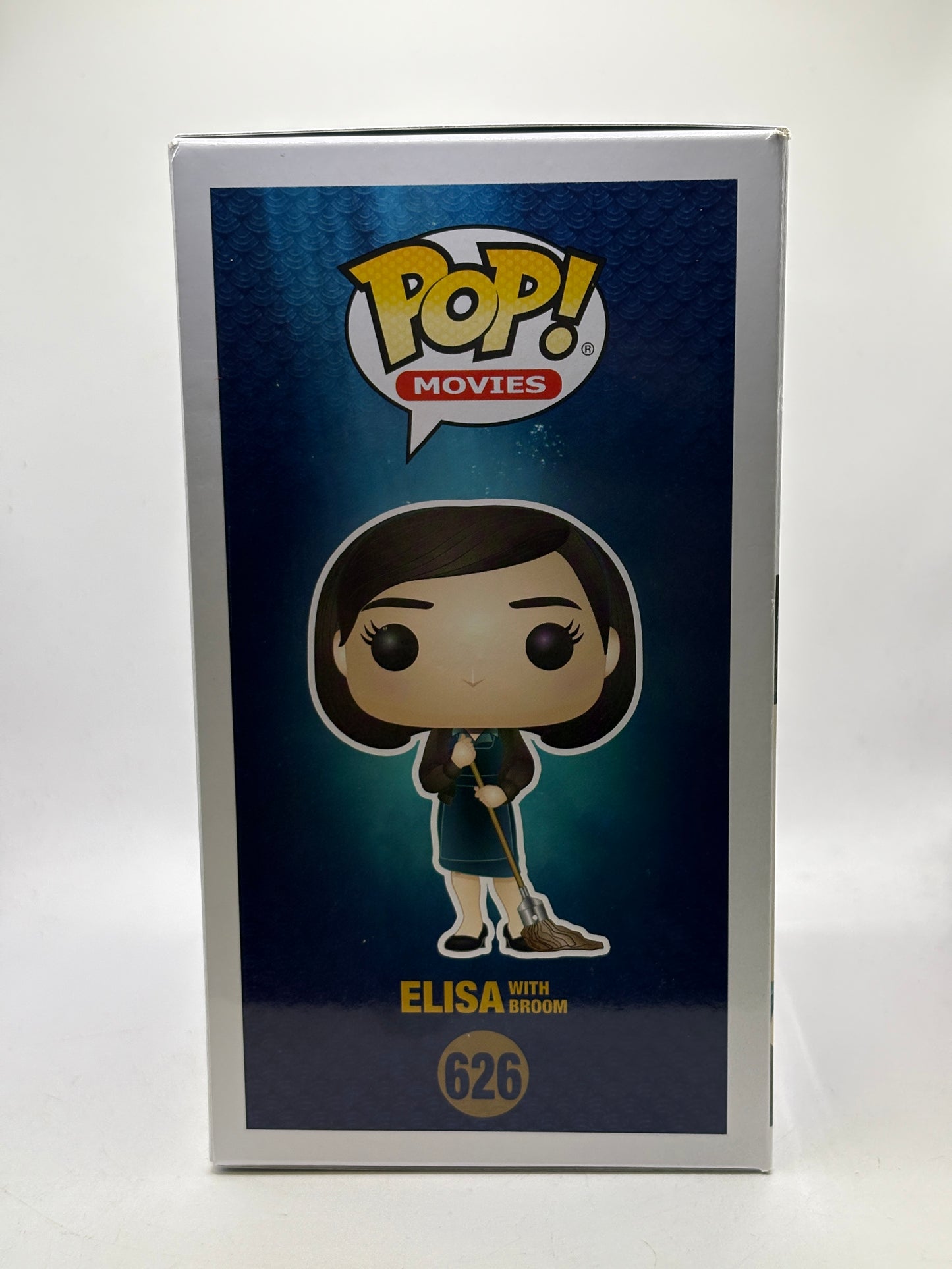 Funko POP! Movies The Shape of Water #626 Elisa with Broom Vinyl Figure