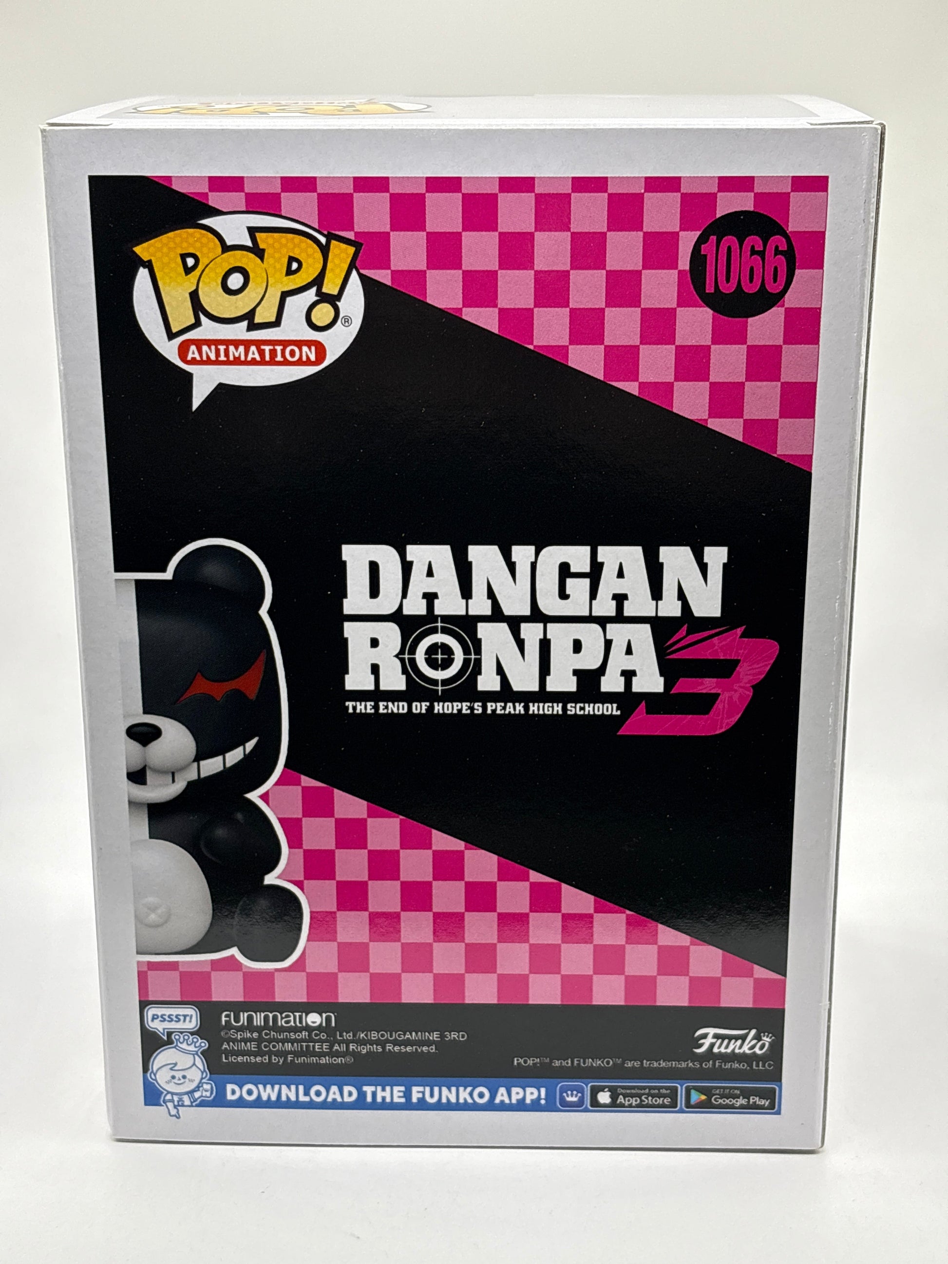 Funko POP! Animation Dangan Ronpa 3 #1066 Monokuma Funimation 2021 FRENLY BRICKS - Open 7 Days