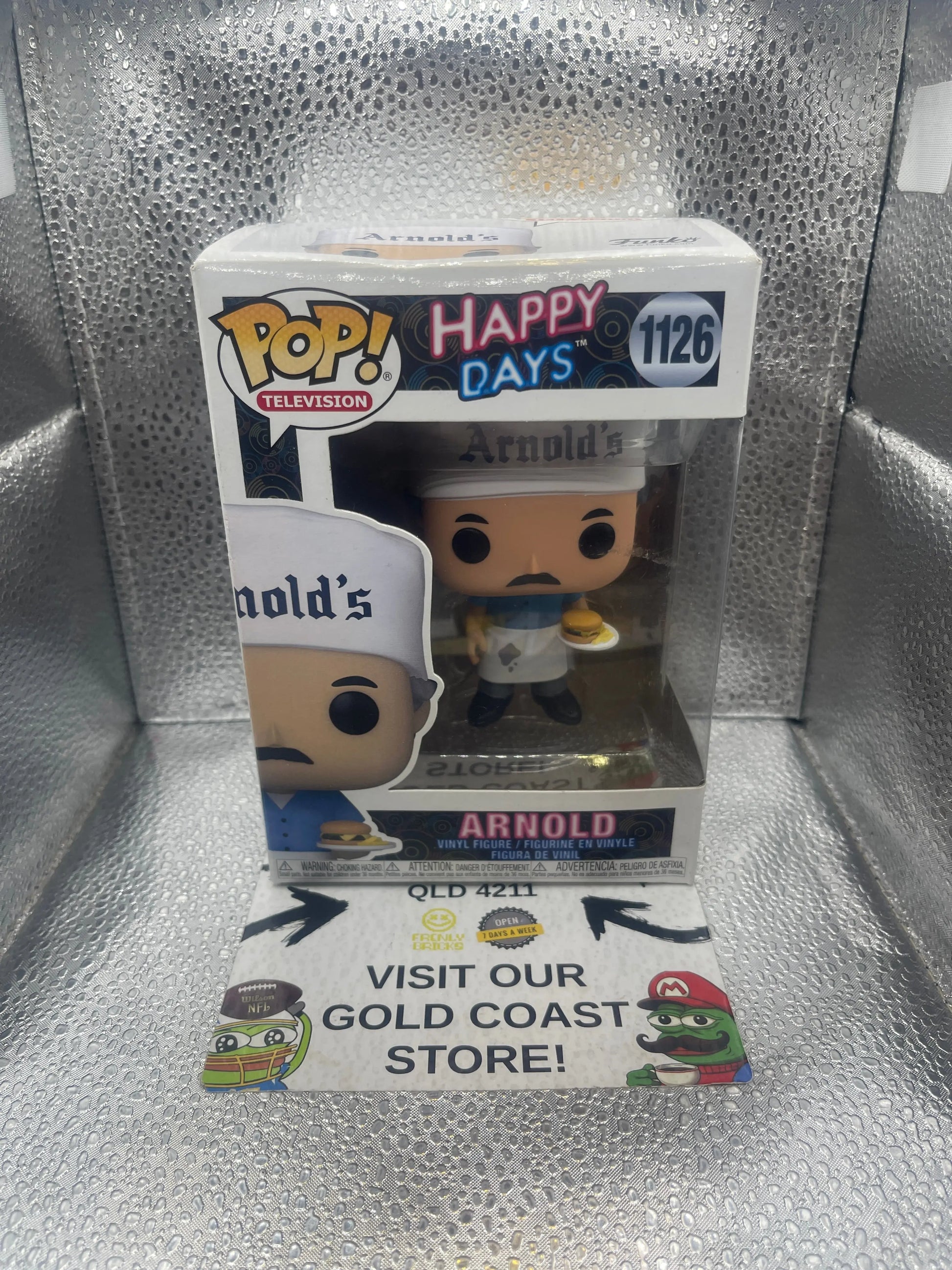 Funko Pop! Happy Days Arnold #1126 FRENLY BRICKS - Open 7 Days