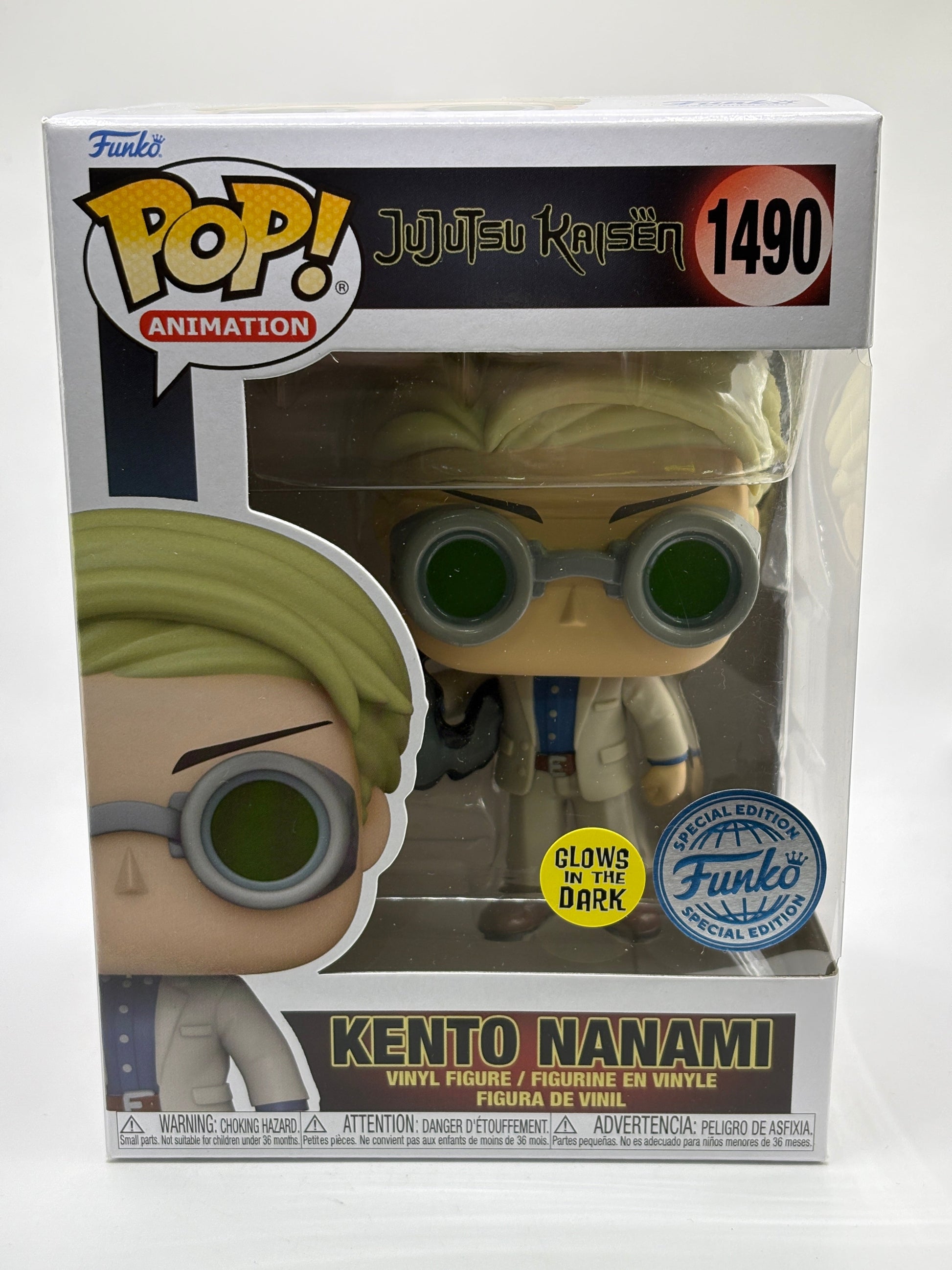 Funko POP! Animation JuJutsu Kaisen #1490 Kento Nanami Glow Special Edition FRENLY BRICKS - Open 7 Days