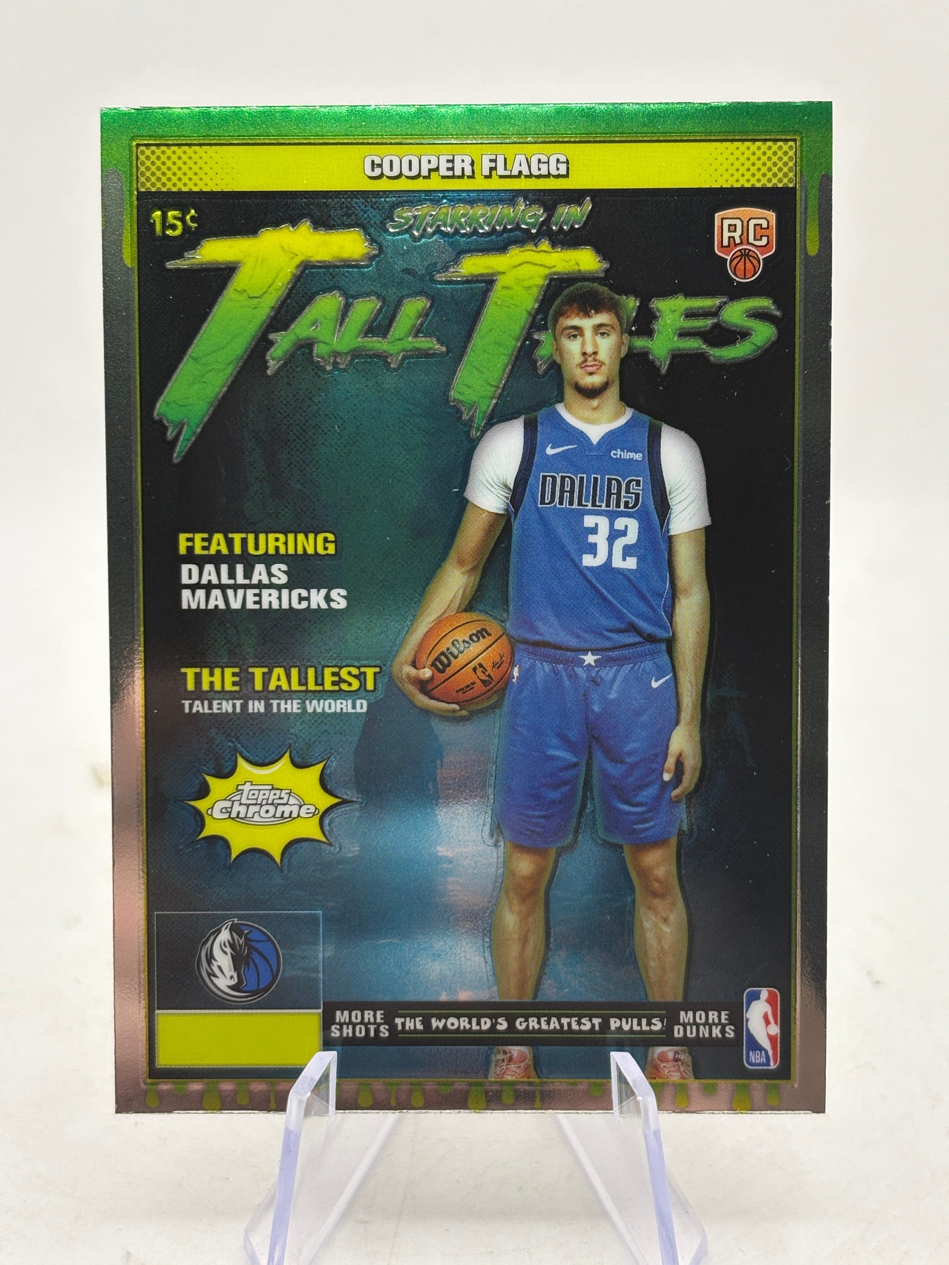 2025-26 Topps Chrome #TT-16 Tall Tales Cooper Flagg Rookie FRENLY BRICKS - Open 7 Days image 1