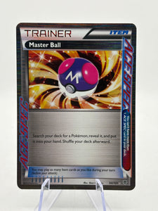 Pokemon TCG Black White Plasma Blast - Master Ball 94/101 Ace Spec LP