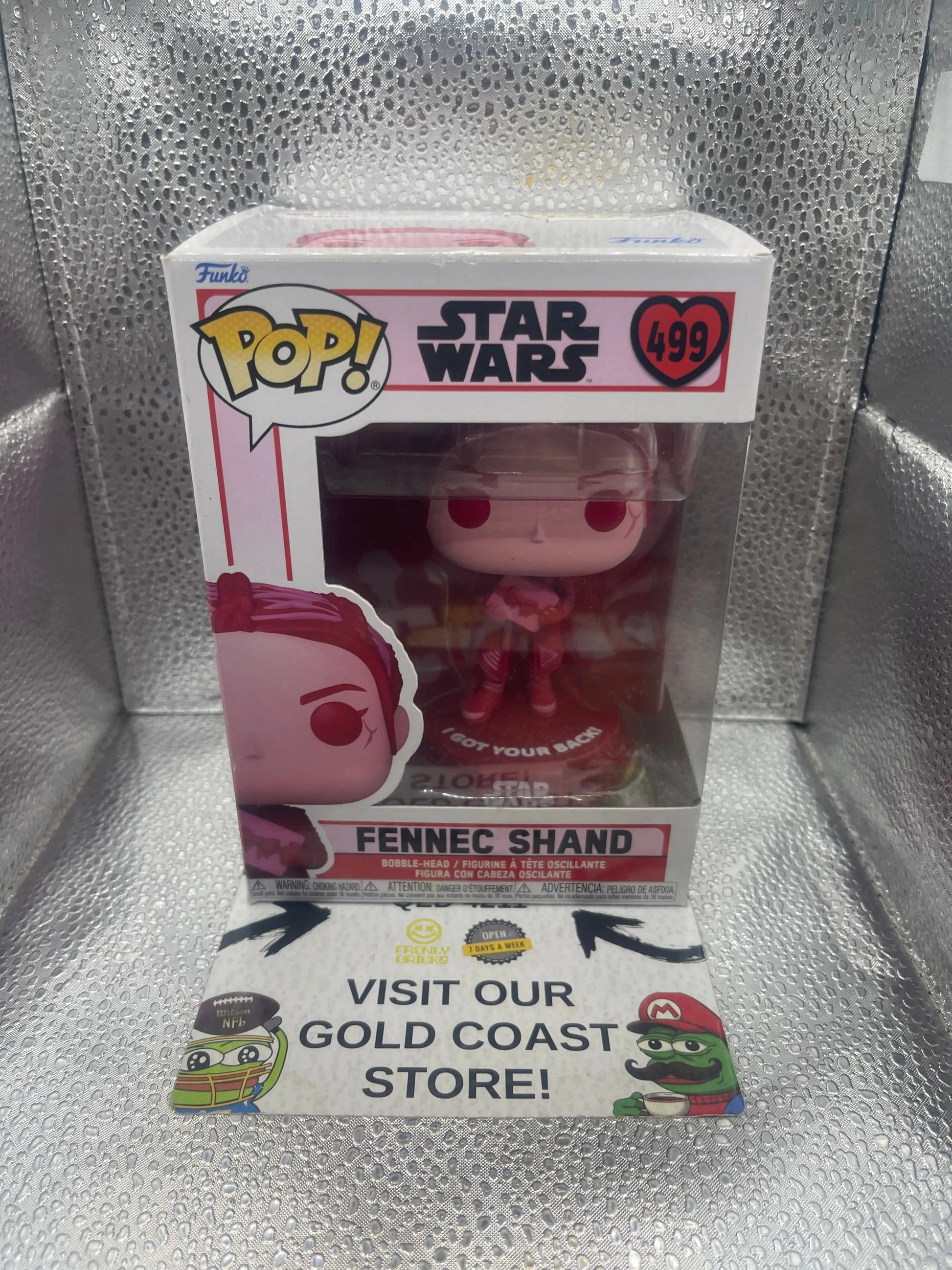 Funko POP! Star Wars #499 Fennec Shand Valentines FRENLY BRICKS - Open 7 Days
