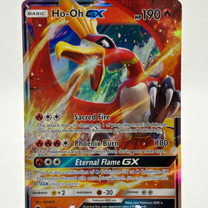 Pokemon TCG Sun Moon Burning Shadows - Ho-Oh GX 21/147 LP FRENLY BRICKS - Open 7 Days