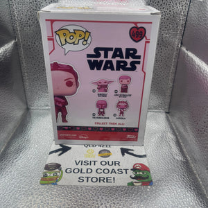 Funko POP! Star Wars #499 Fennec Shand Valentines FRENLY BRICKS - Open 7 Days