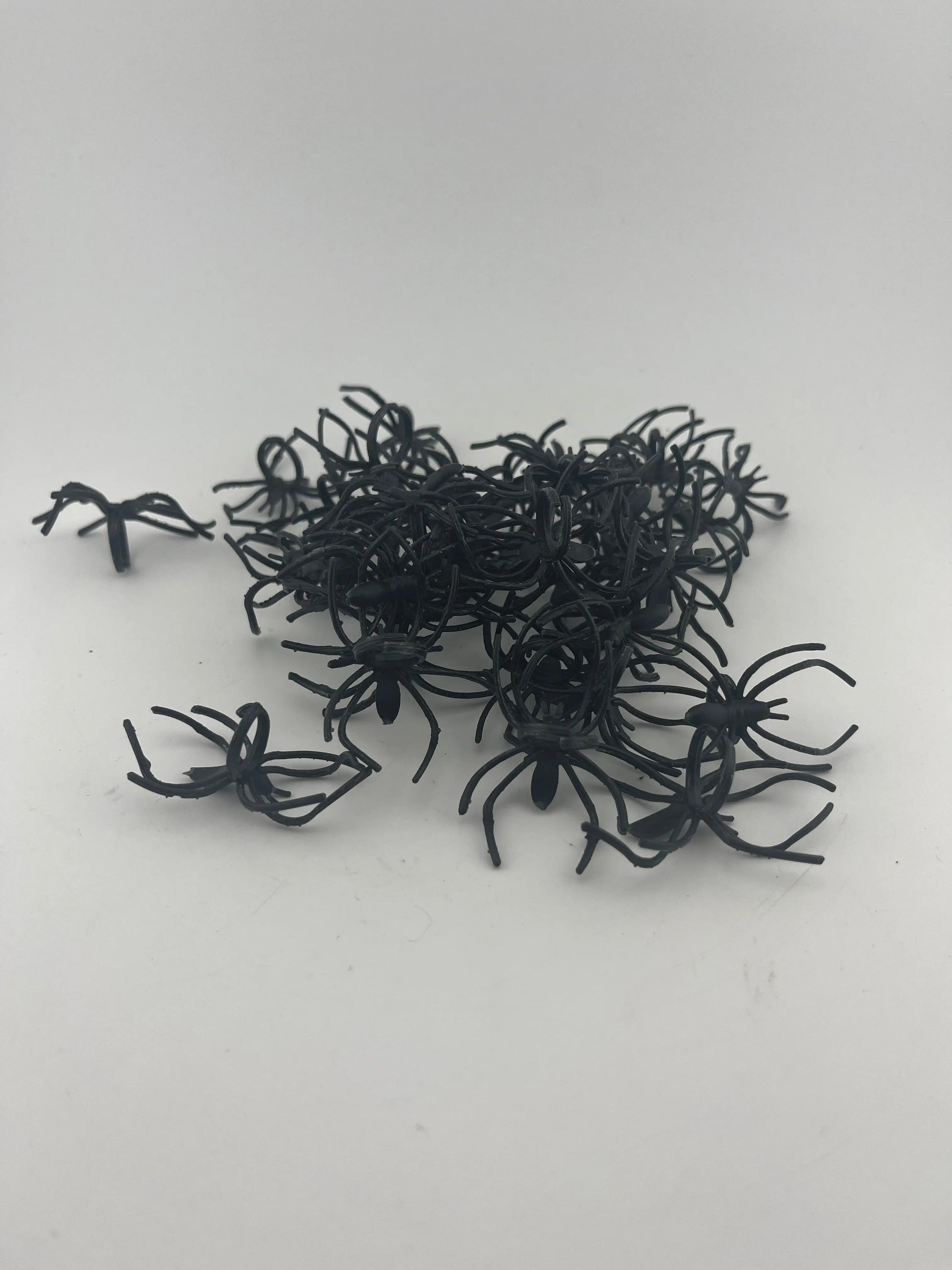 Plastic Spider Ring and Rubber Rat Halloween loose lot 50 piece +combinedshipping FRENLY BRICKS - Open 7 Days