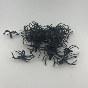 Plastic Spider Ring and Rubber Rat Halloween loose lot 50 piece +combinedshipping FRENLY BRICKS - Open 7 Days