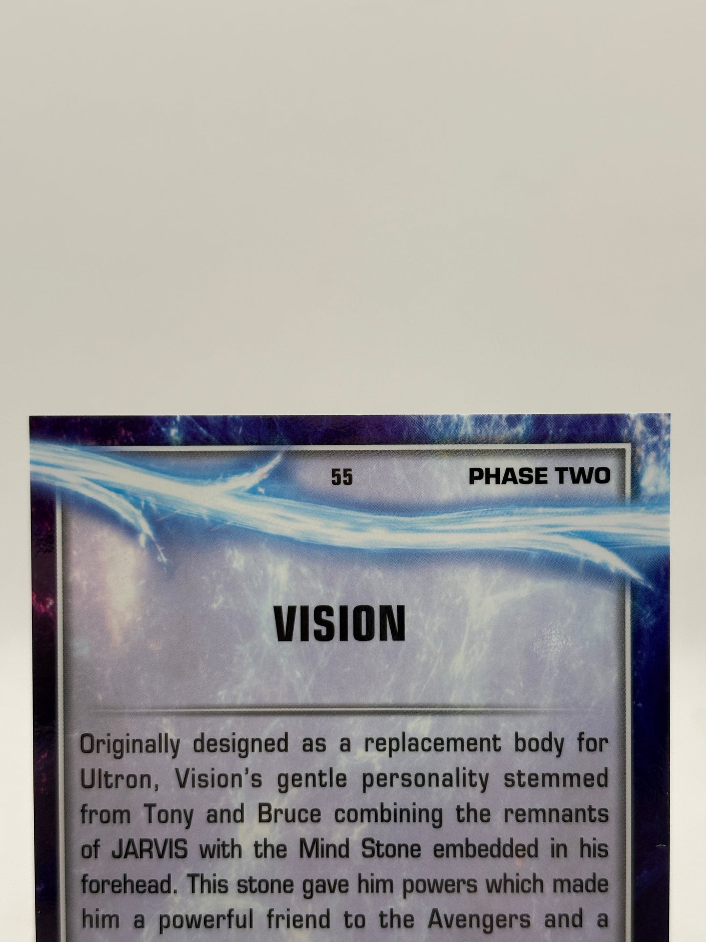 2025 Topps Chrome Marvel Studios Sapphire Orange /25 Vision #55 FRENLY BRICKS - Open 7 Days