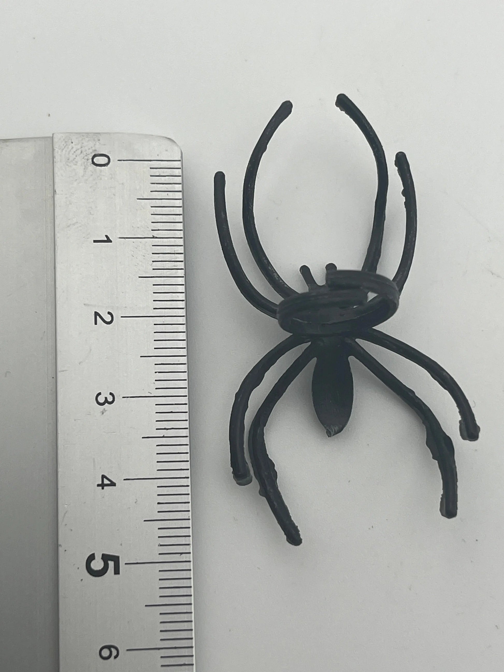 Plastic Spider Ring and Rubber Rat Halloween loose lot 50 piece +combinedshipping FRENLY BRICKS - Open 7 Days