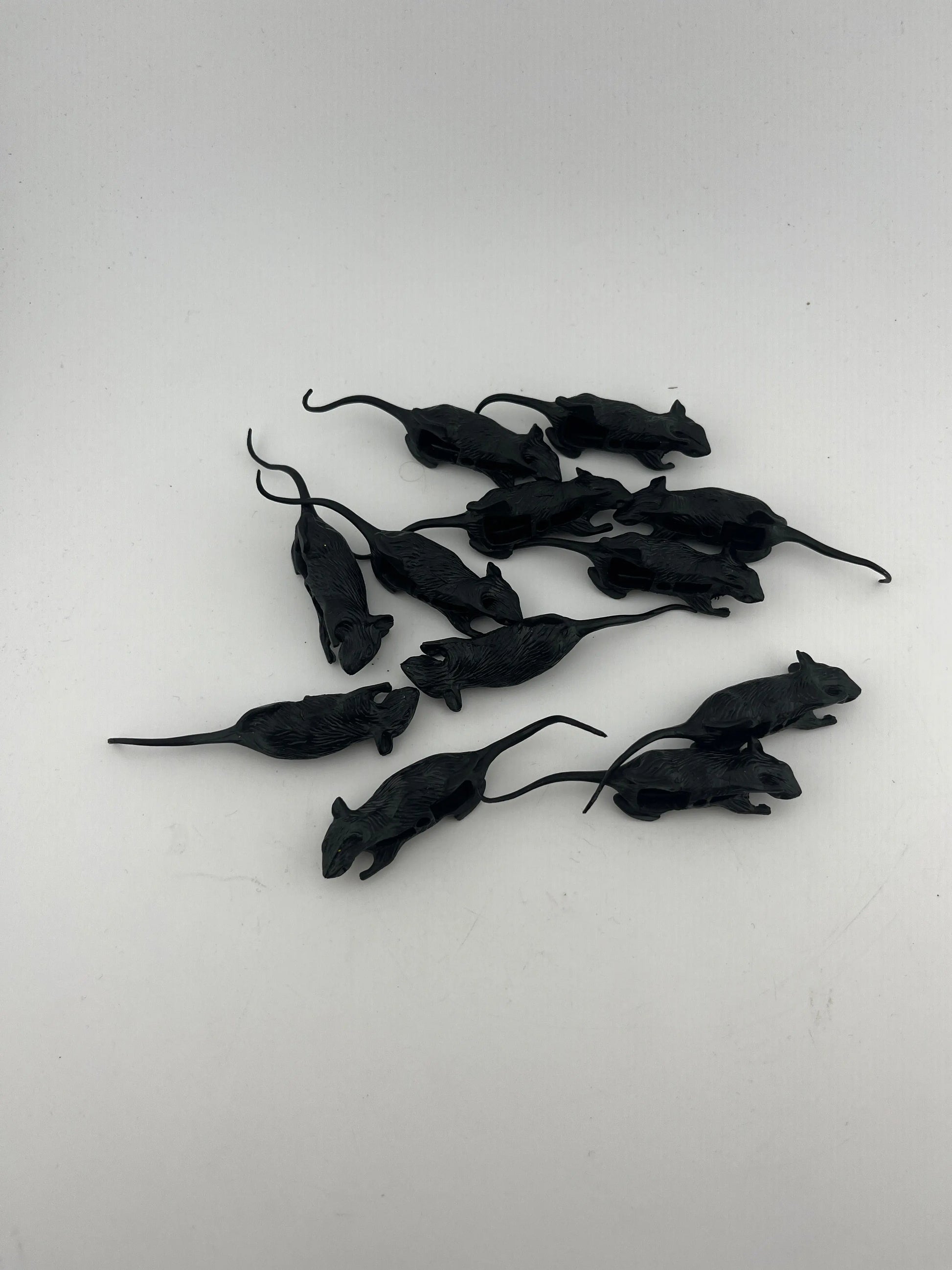 Plastic Spider Ring and Rubber Rat Halloween loose lot 50 piece +combinedshipping FRENLY BRICKS - Open 7 Days