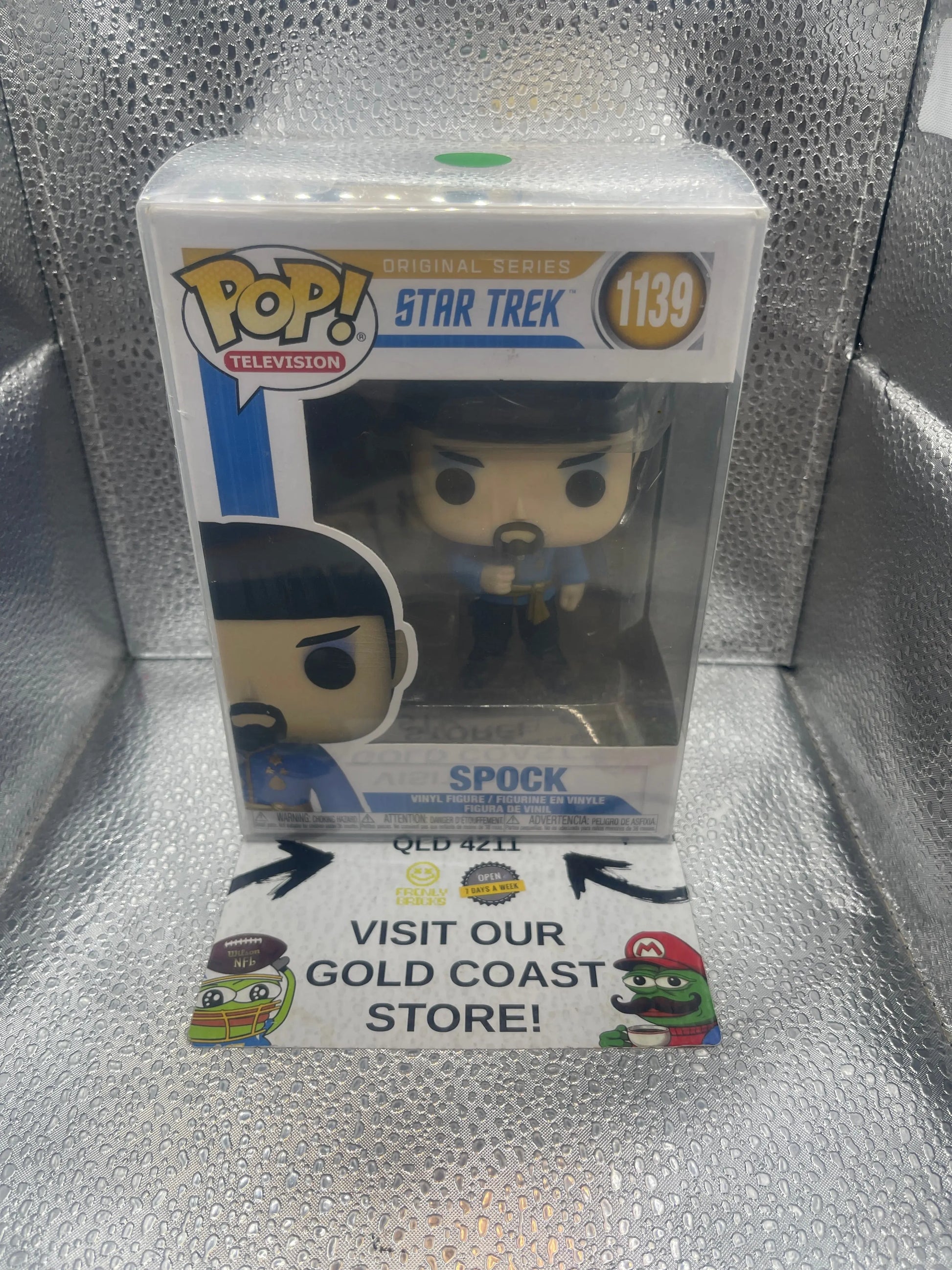 Funko POP! Star Trek original Series SPOCK #1139 FRENLY BRICKS - Open 7 Days