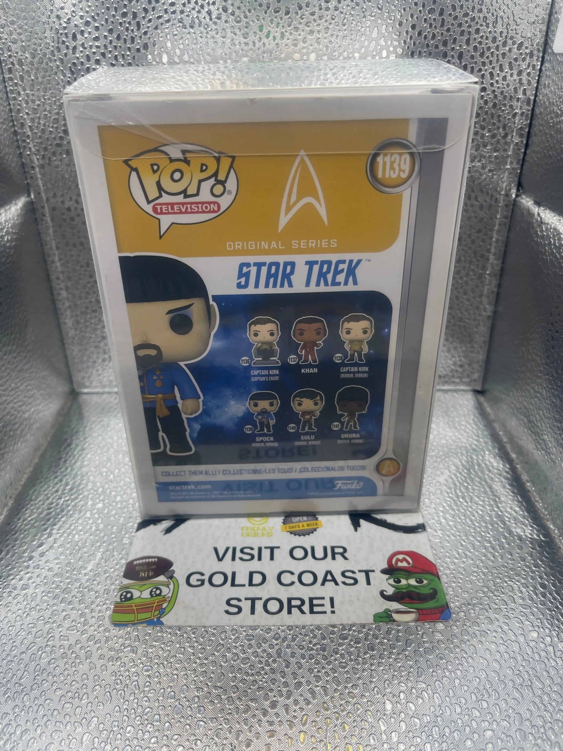 Funko POP! Star Trek original Series SPOCK #1139 FRENLY BRICKS - Open 7 Days