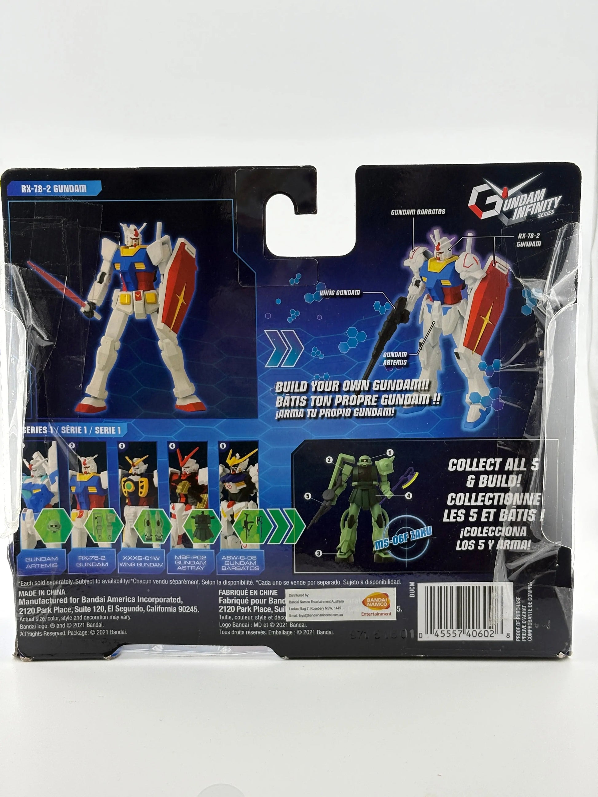 Bandai Gundam Infinity RX-78-2 Gundam (BAF: Zaku) (40602) (NISB) FRENLY BRICKS - Open 7 Days