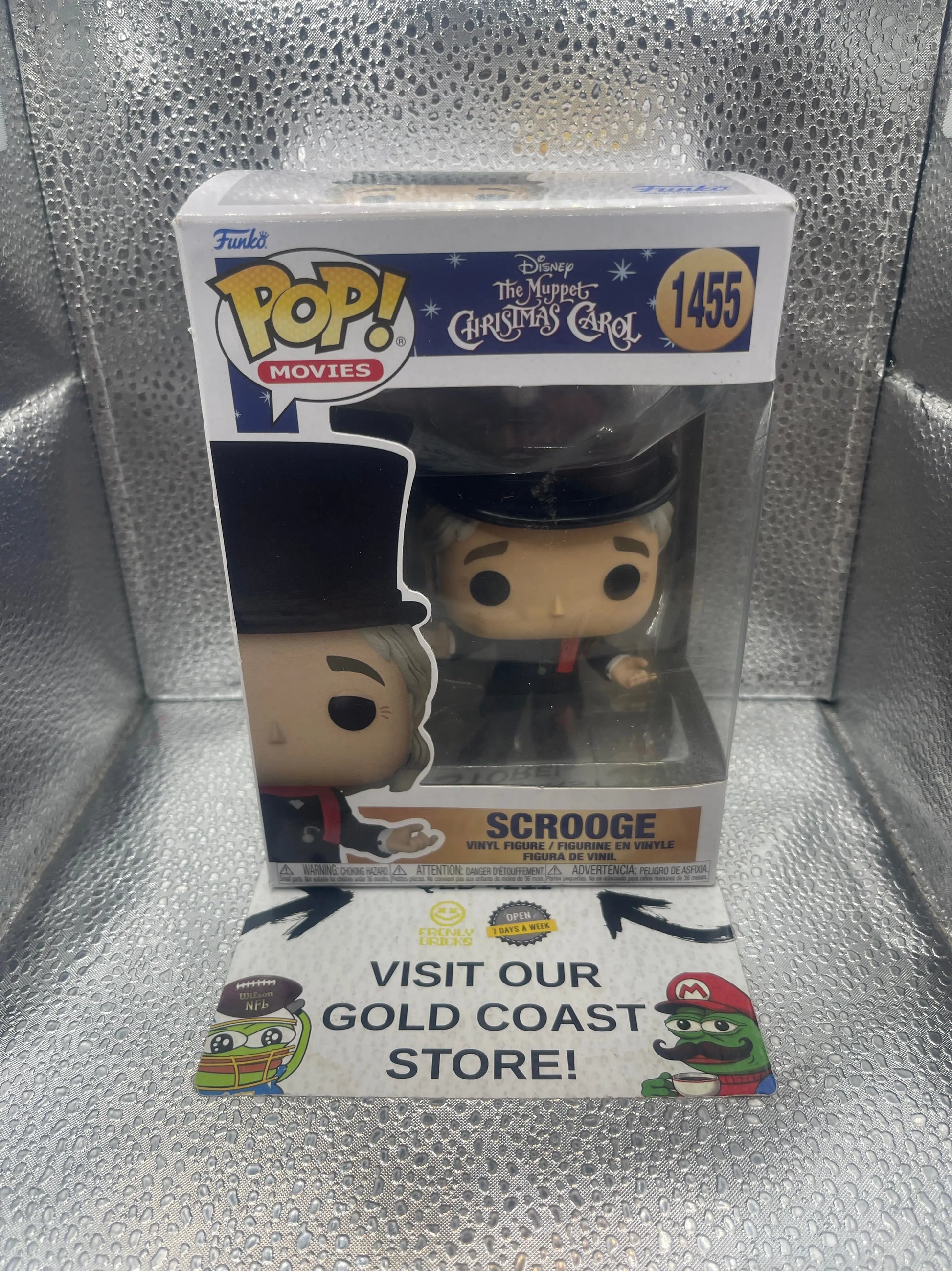 Funko POP! Disney The Muppet Christmas Carol #1455 Scrooge FRENLY BRICKS - Open 7 Days