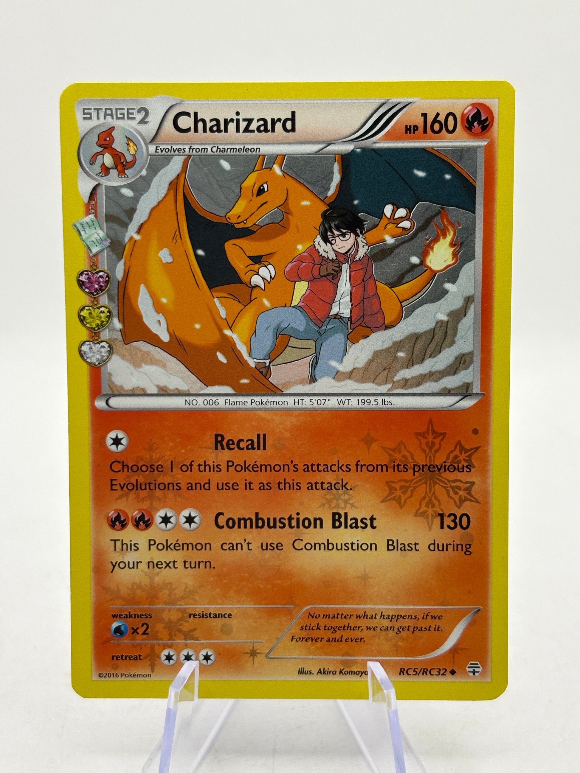 Pokemon TCG Generations Radiant Collection - Charizard RC5/RC32 LP FRENLY BRICKS - Open 7 Days