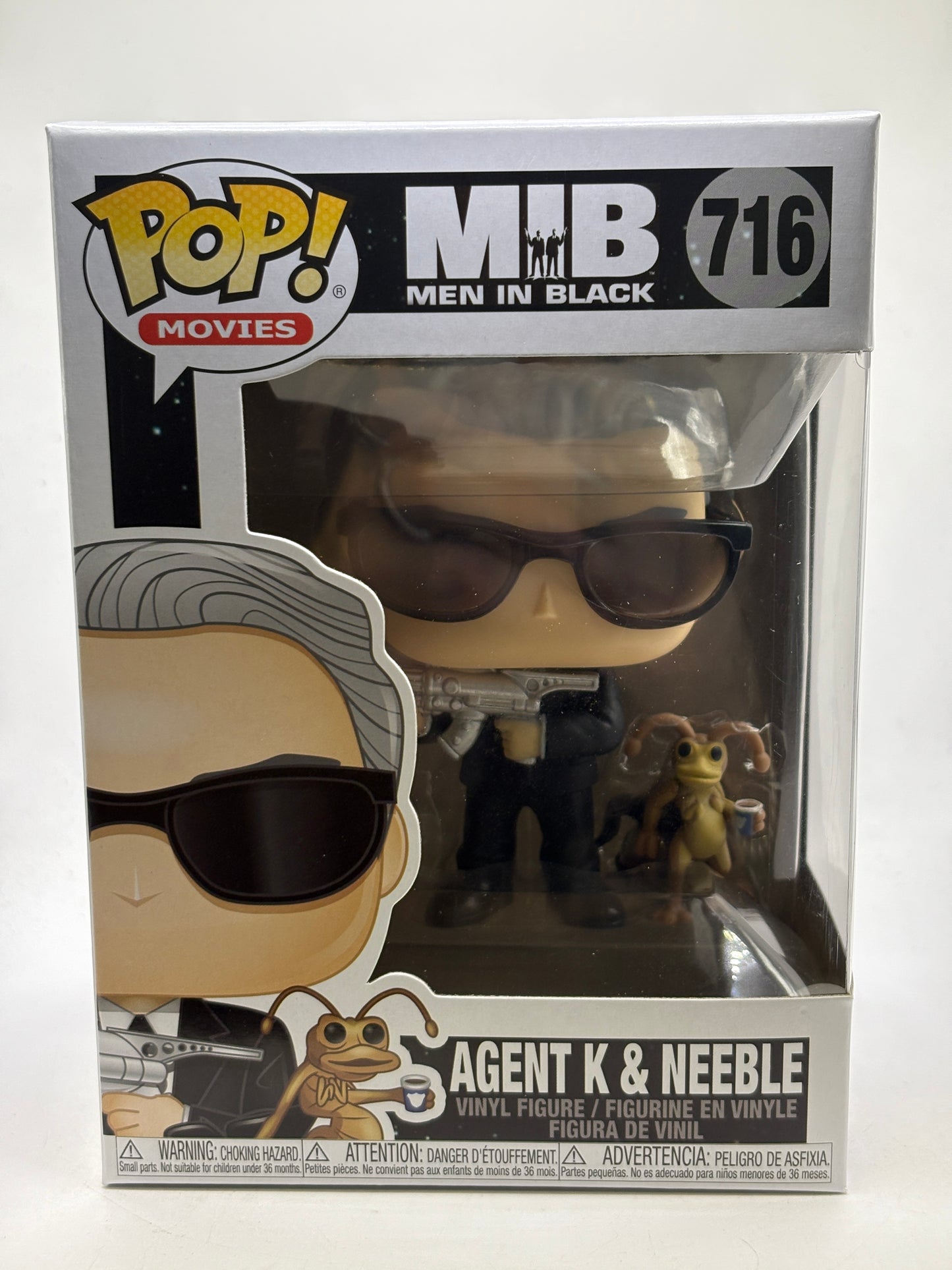 Funko POP! Movies Men in Black #716 Agent K & Neeble Vinyl Figure
